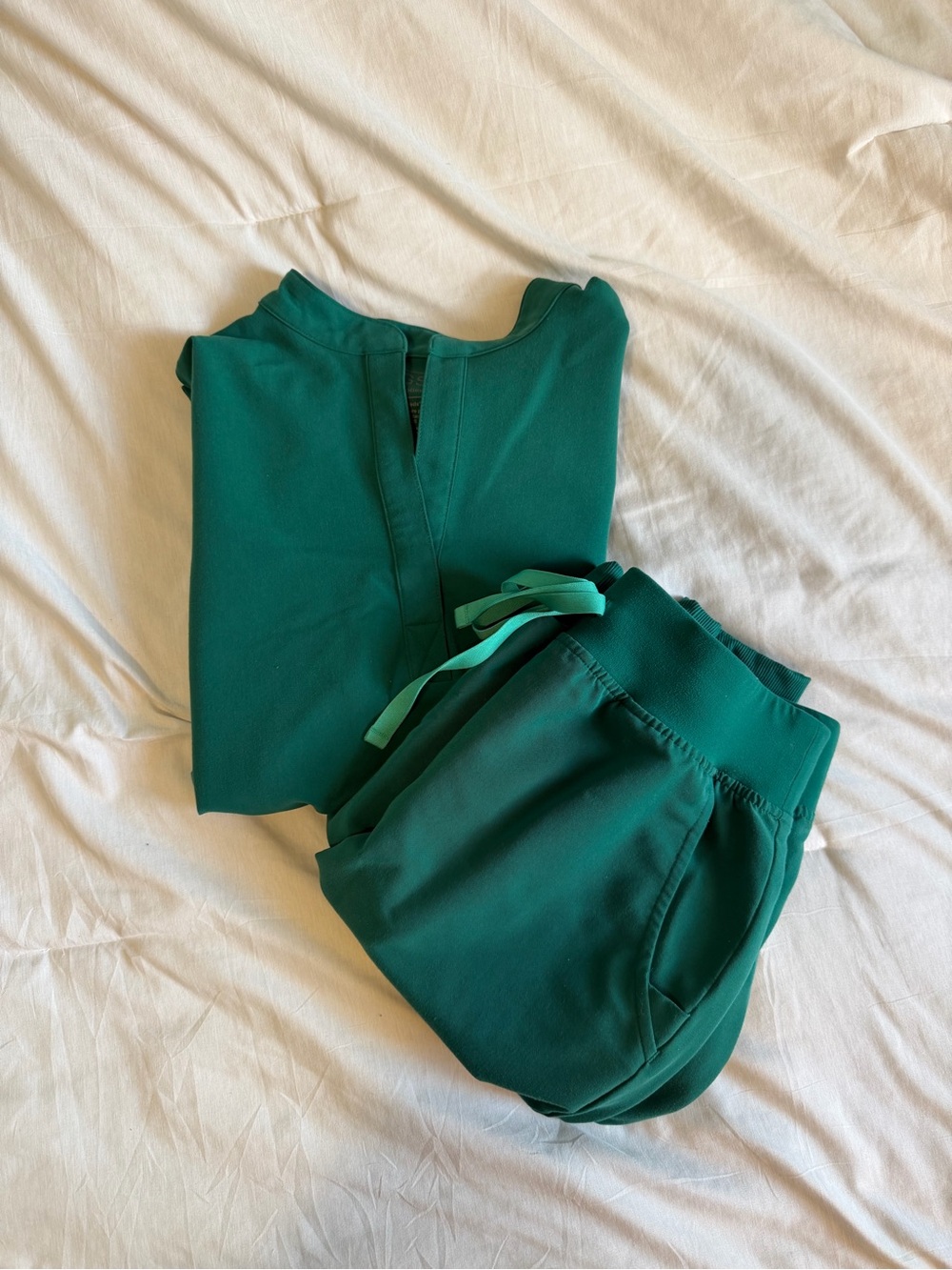 Figs Hunter Green Scrub Set SOLD